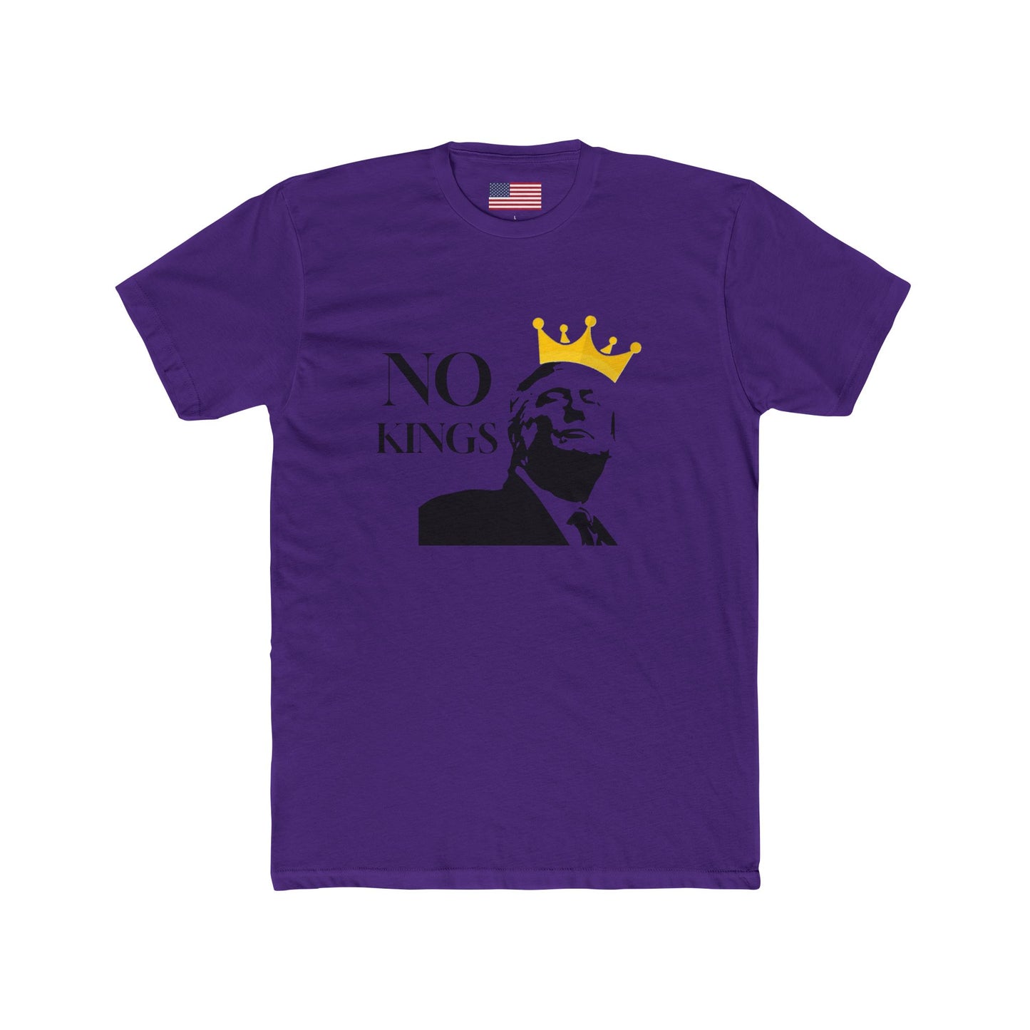 No Kings Donald Trump T-Shirt | Anti-Tyranny Democracy Tee | Political Protest Gift | Unisex