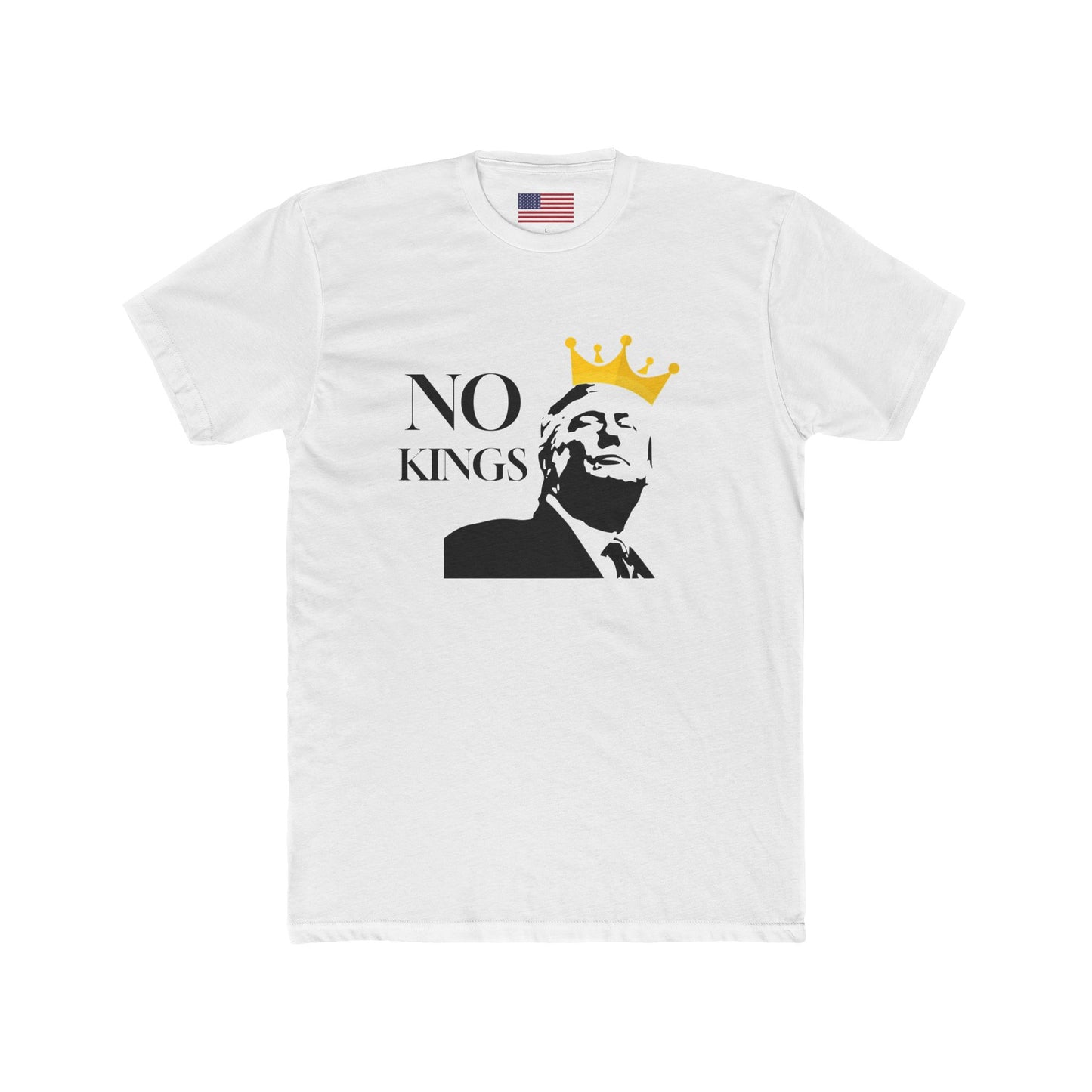 No Kings Donald Trump T-Shirt | Anti-Tyranny Democracy Tee | Political Protest Gift | Unisex