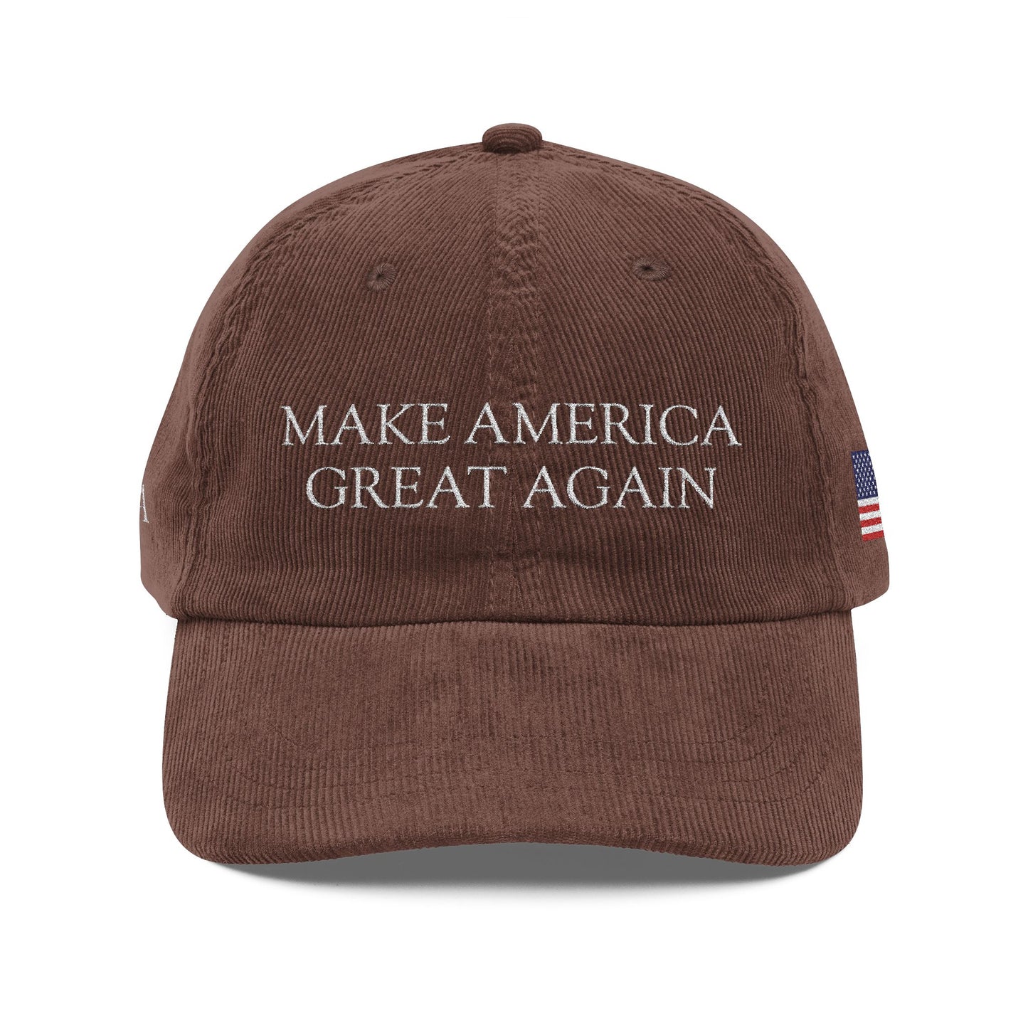 MAGA Embroidered Corduroy Cap
