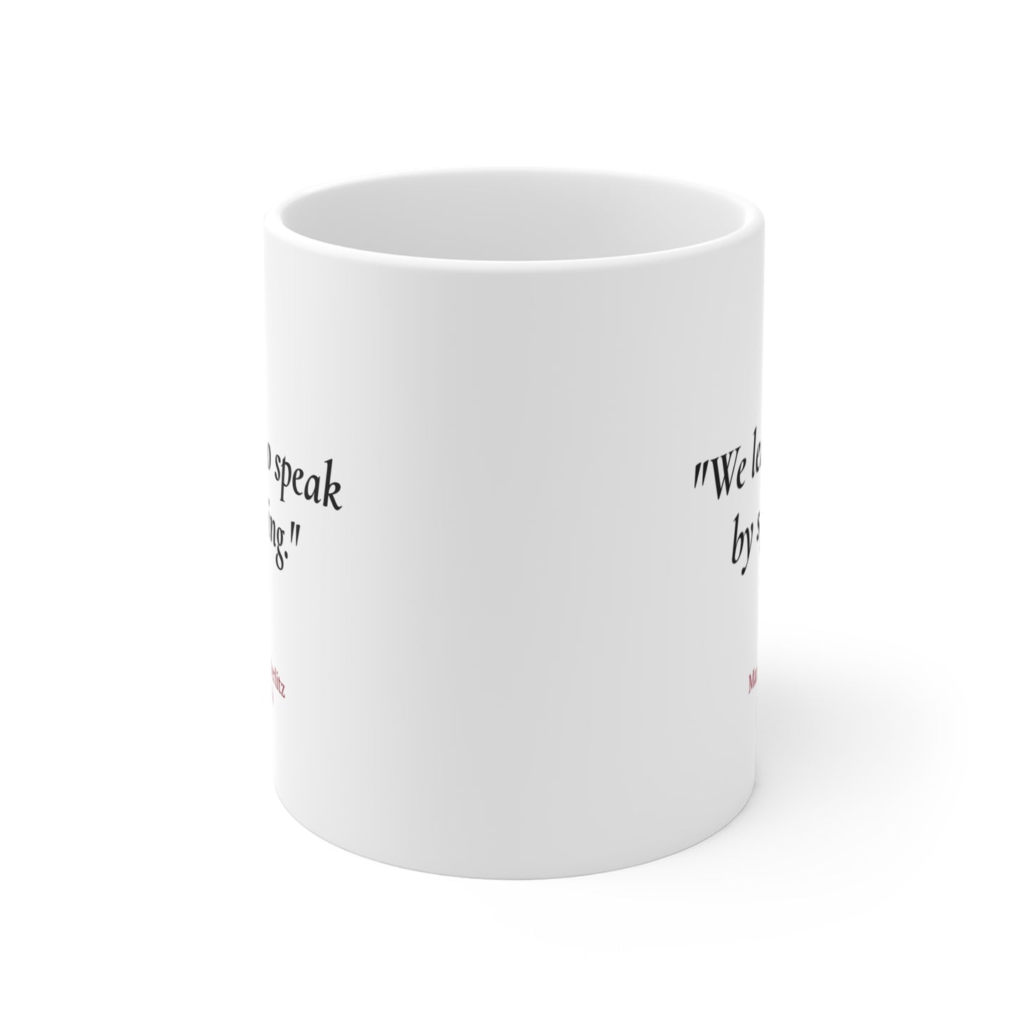 Berlitz Quote Coffee Mug | Language Learning Gift | 11oz Ceramic Mug