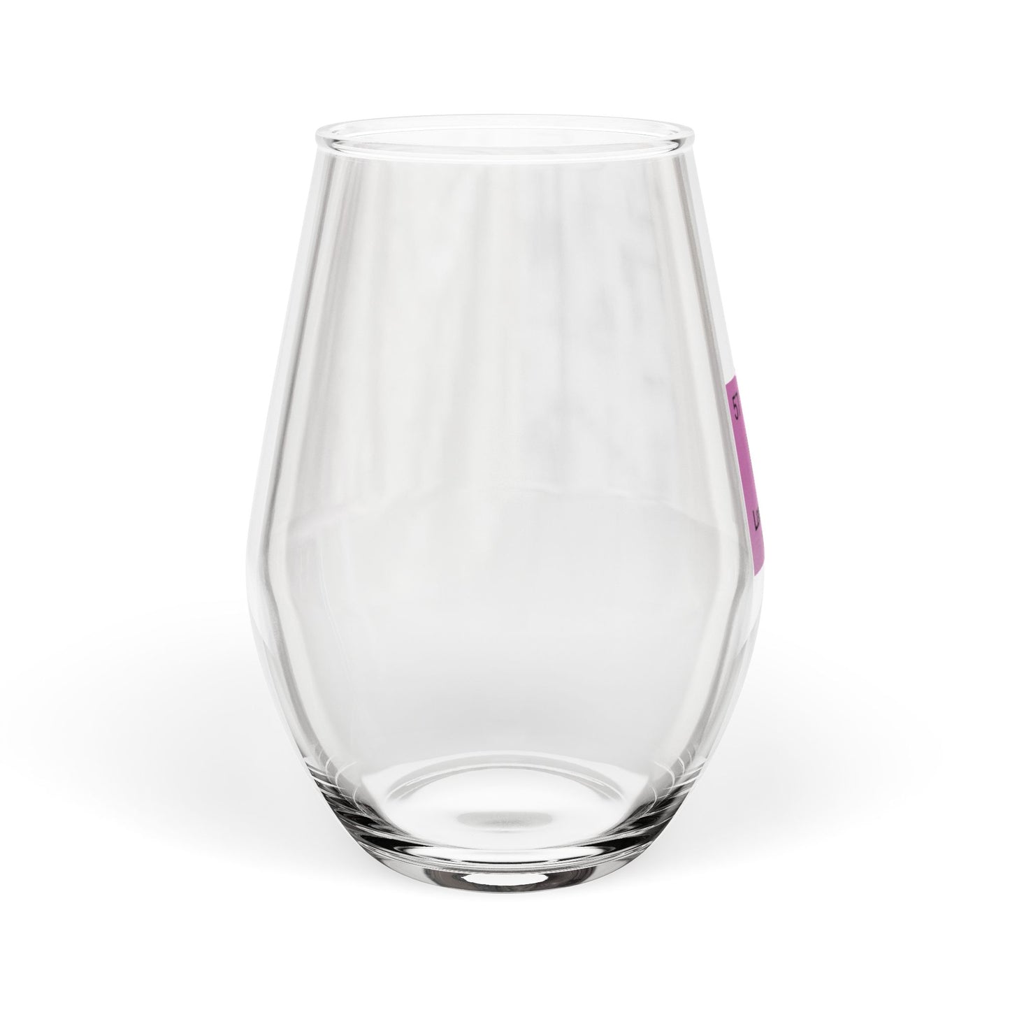 Periodic Table Stemless Wine Glass | Lanthanide Series | Science Gift