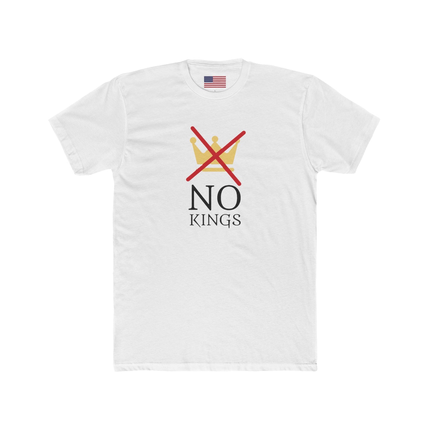 No Kings T-Shirt | Anti-Tyranny Democracy Tee | Political Protest Gift | Unisex