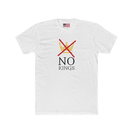 No Kings T-Shirt | Anti-Tyranny Democracy Tee | Political Protest Gift | Unisex