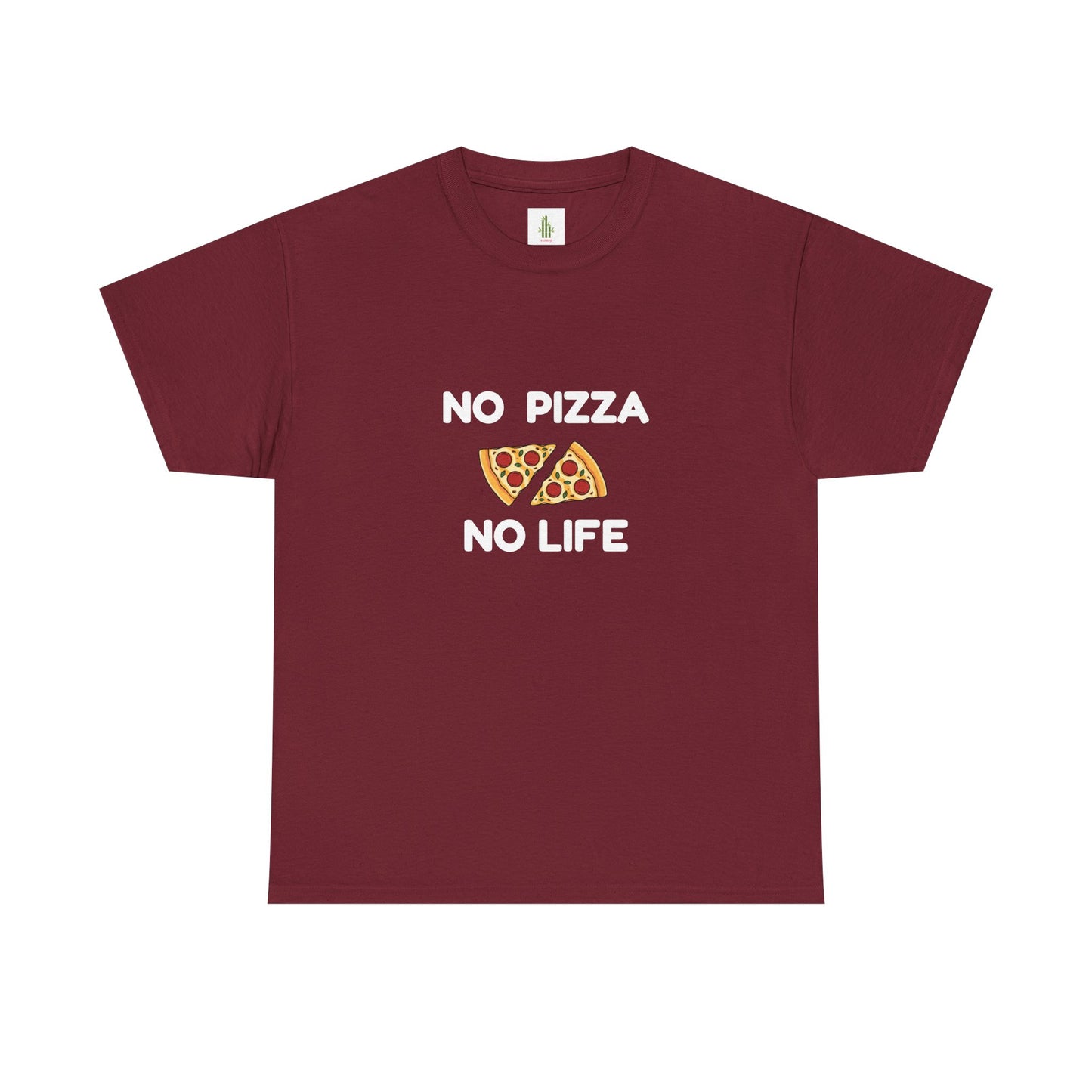 No Pizza No Life drinking tee | Funny food shirt
