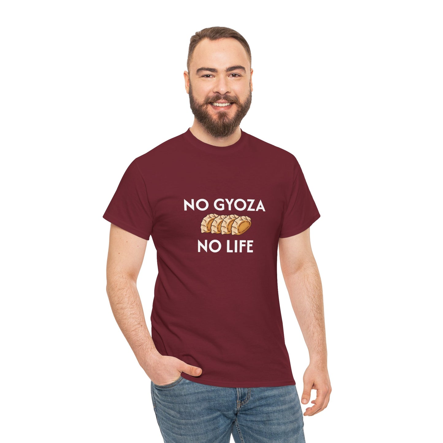 No Gyoza No Life dumplings tee | Funny food shirt