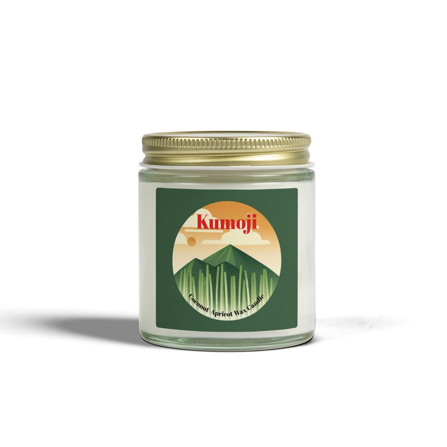 Kumoji Scented/Unscented Candles | Coconut Apricot Wax | Hand-Poured USA | 4oz