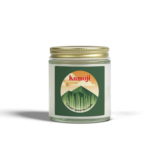 Kumoji Scented/Unscented Candles | Coconut Apricot Wax | Hand-Poured USA | 4oz