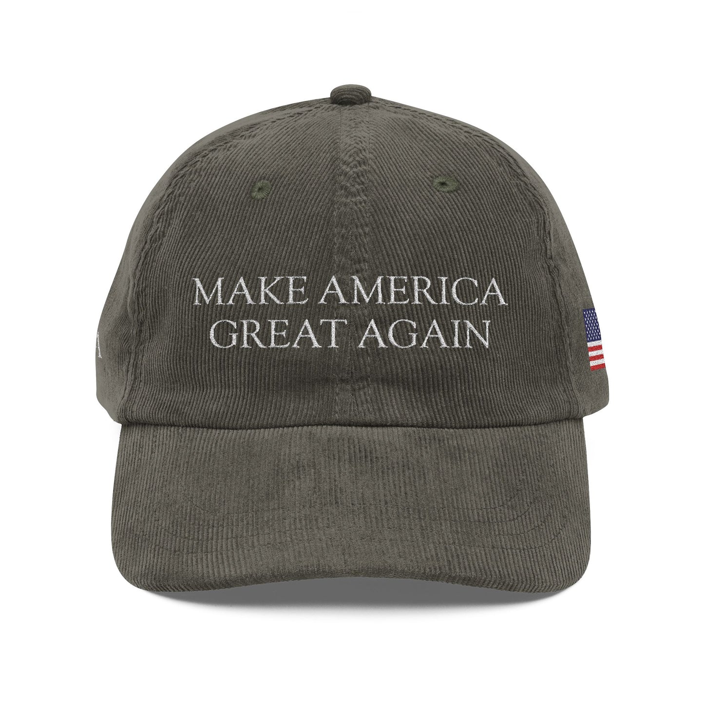 MAGA Embroidered Corduroy Cap