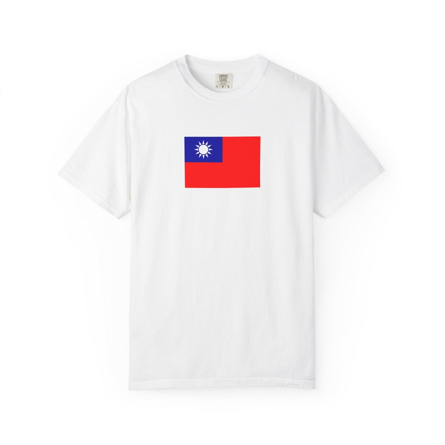 Taiwanese Flag, Unisex Garment-Dyed T-shirt, Taiwan Freedom Tee by TokyoBill