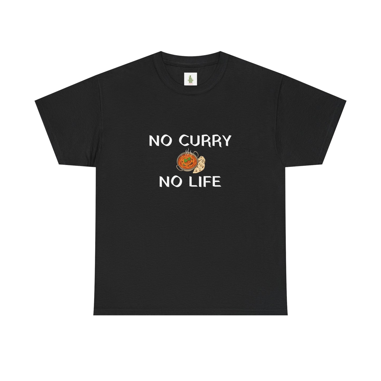 No Curry No Life tee | Funny food T-shirt