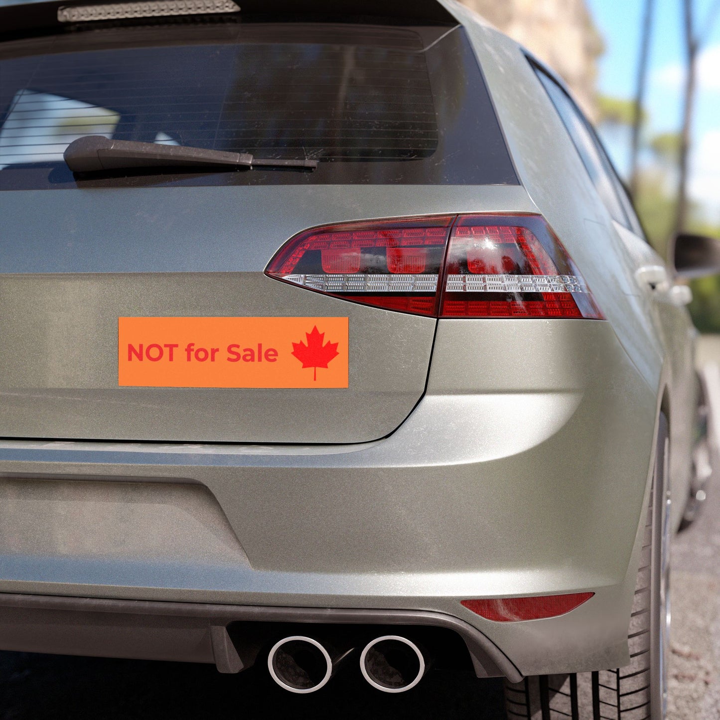 Canada:  "NOT for Sale" -- original Car Magnet by TokyoBill