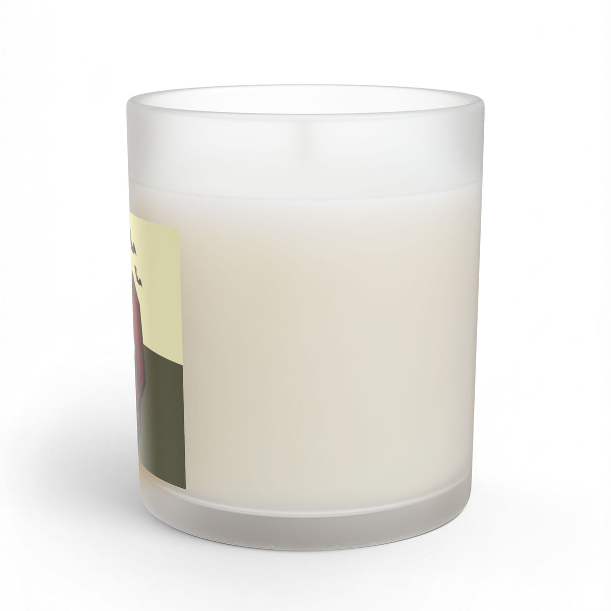 Vampire and Coffin, Halloween soy wax candle, long burn 55-70 hours, 11oz reusable glass jar,  by TokyoBill