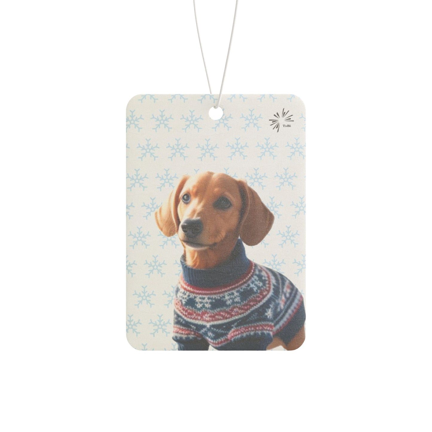 Sweater Dog Car Air Freshener | Cute Dachshund Car Décor by TokyoBill