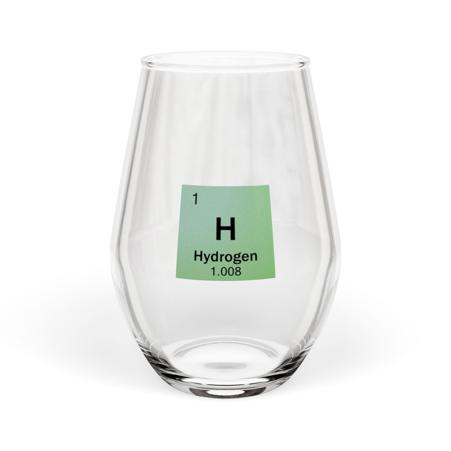 Periodic Table Stemless Wine Glass | Non-Metal Series | Science Gift