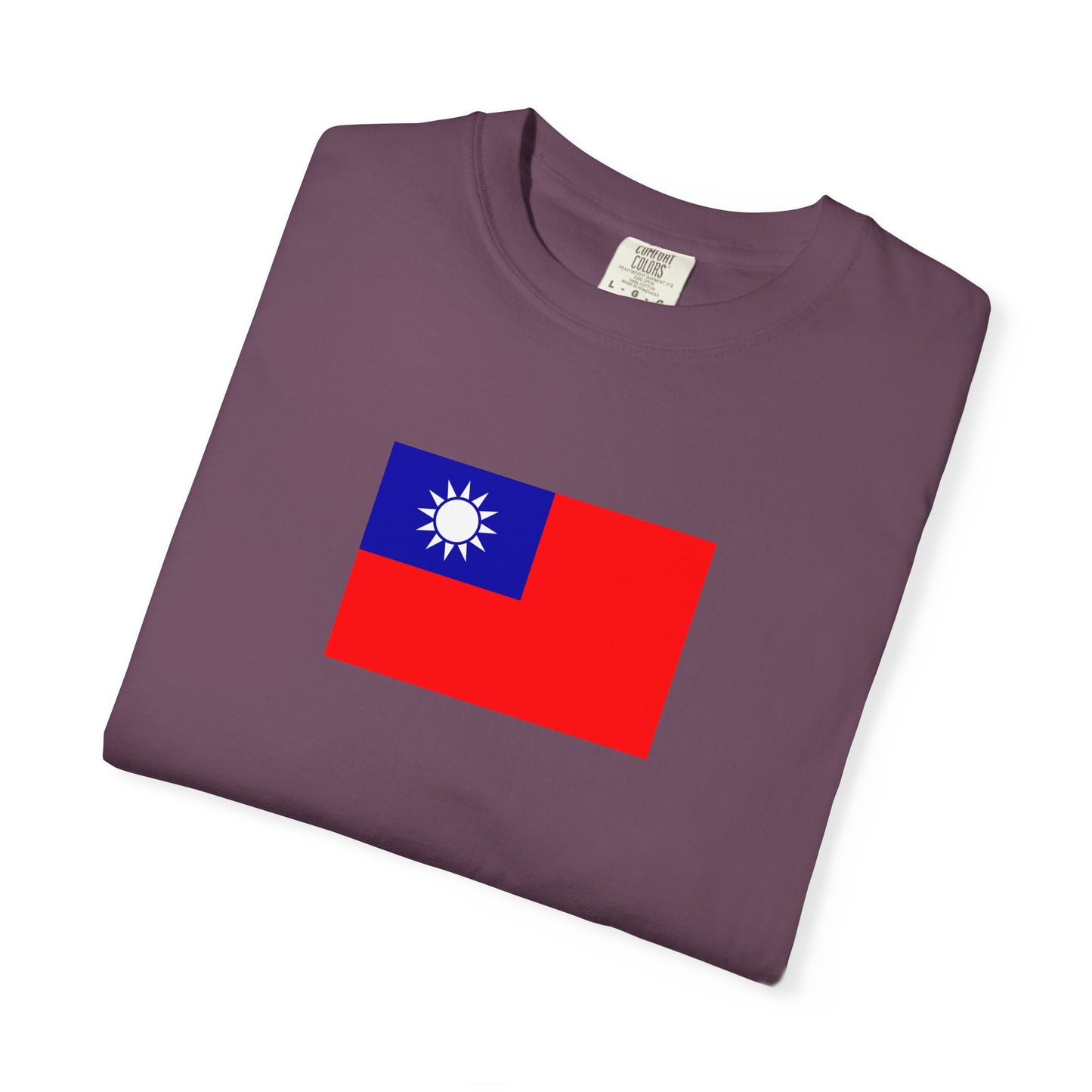 Taiwanese Flag, Unisex Garment-Dyed T-shirt, Taiwan Freedom Tee by TokyoBill