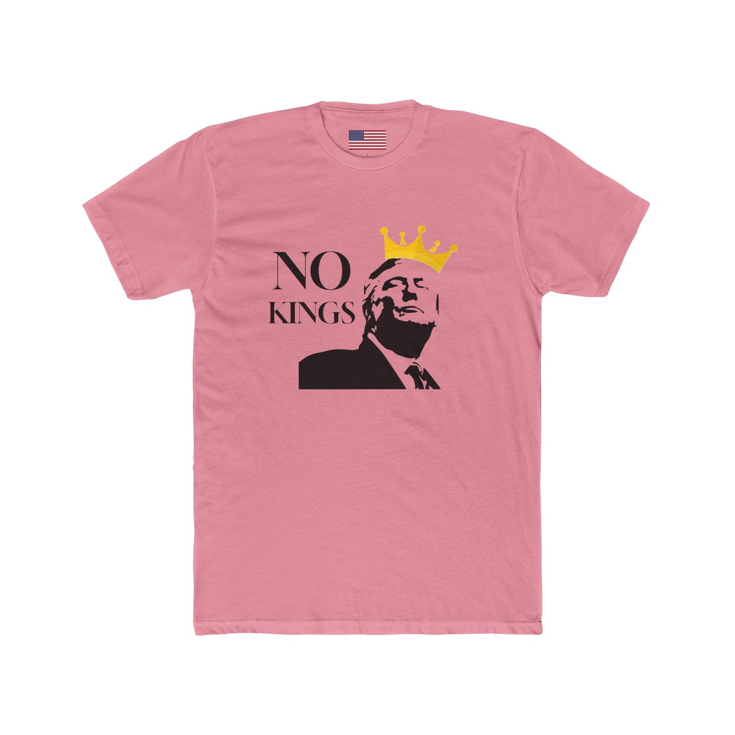 No Kings Donald Trump T-Shirt | Anti-Tyranny Democracy Tee | Political Protest Gift | Unisex