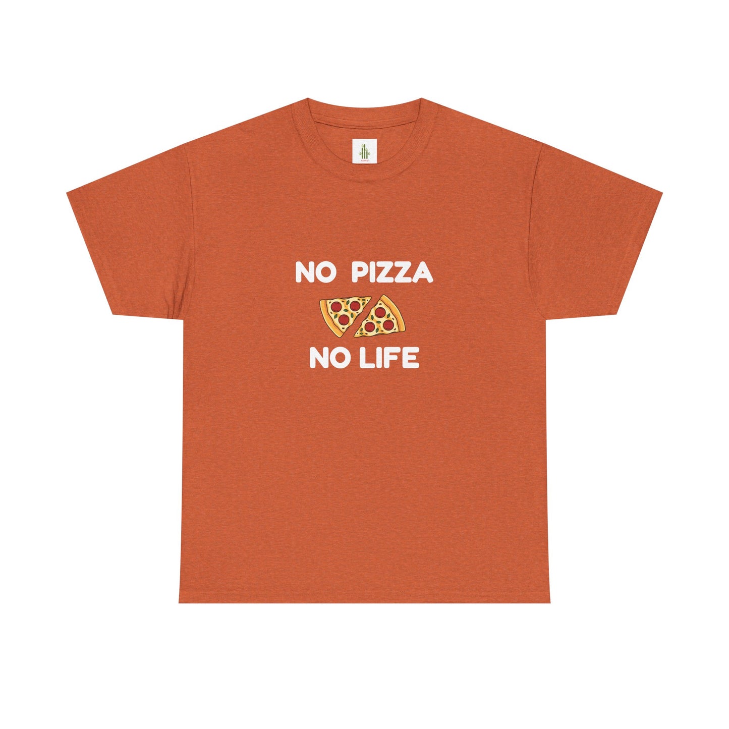 No Pizza No Life drinking tee | Funny food shirt
