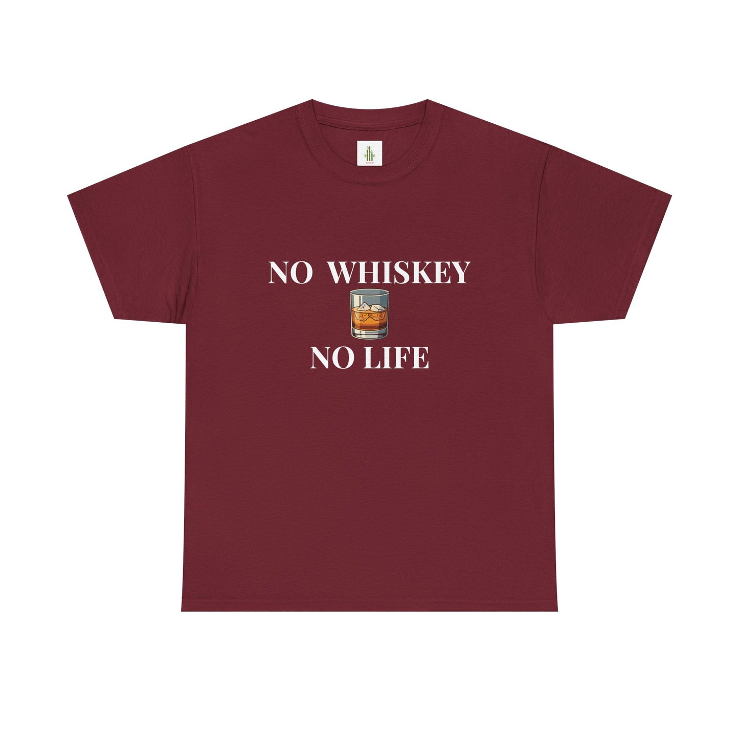 No Whiskey No Life drinking tee | Funny whiskey drink shirt