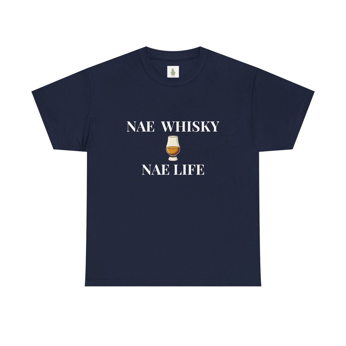 Nae Whisky Nae Life drinking tee | Funny whisky drink shirt