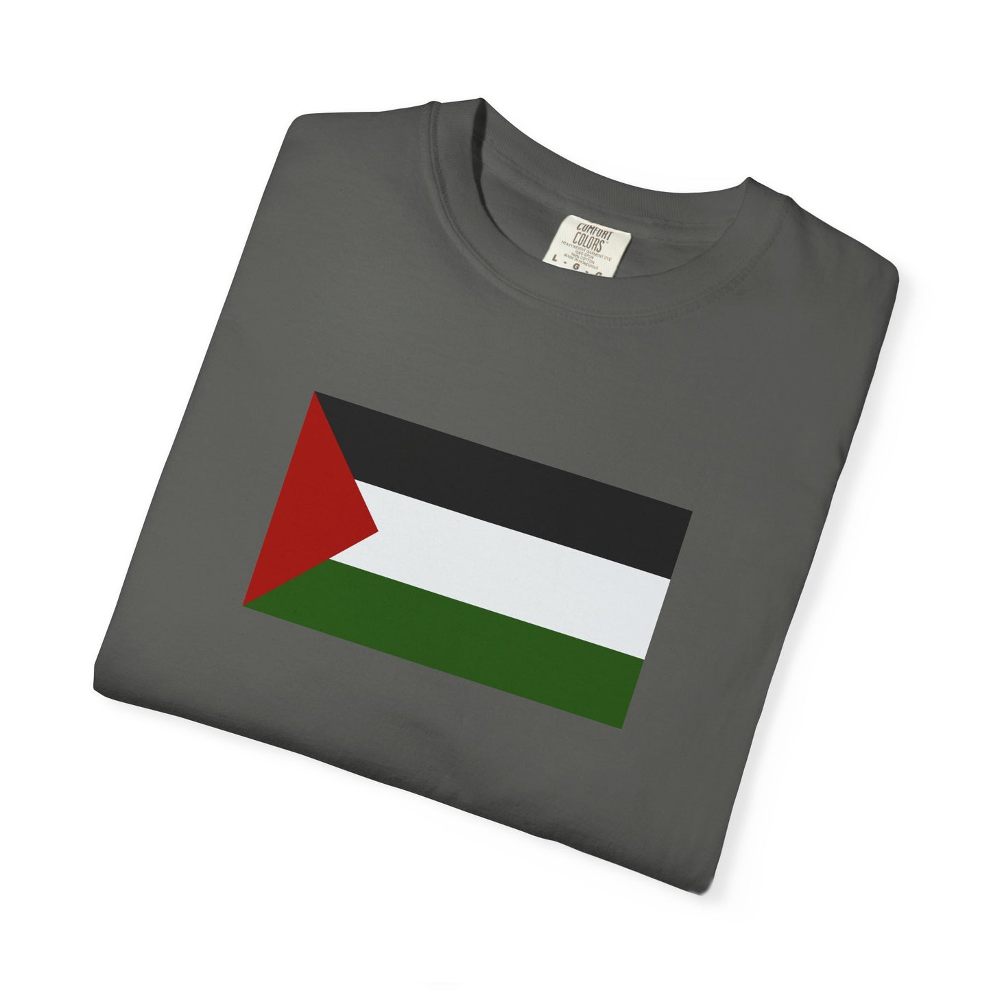 Palestinian Flag, Unisex Garment-Dyed T-shirt, Palestine Freedom Tee by TokyoBill