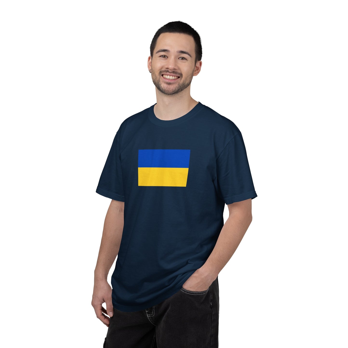Ukraine Flag, Unisex Garment-Dyed T-shirt, Freedom Tee by TokyoBill