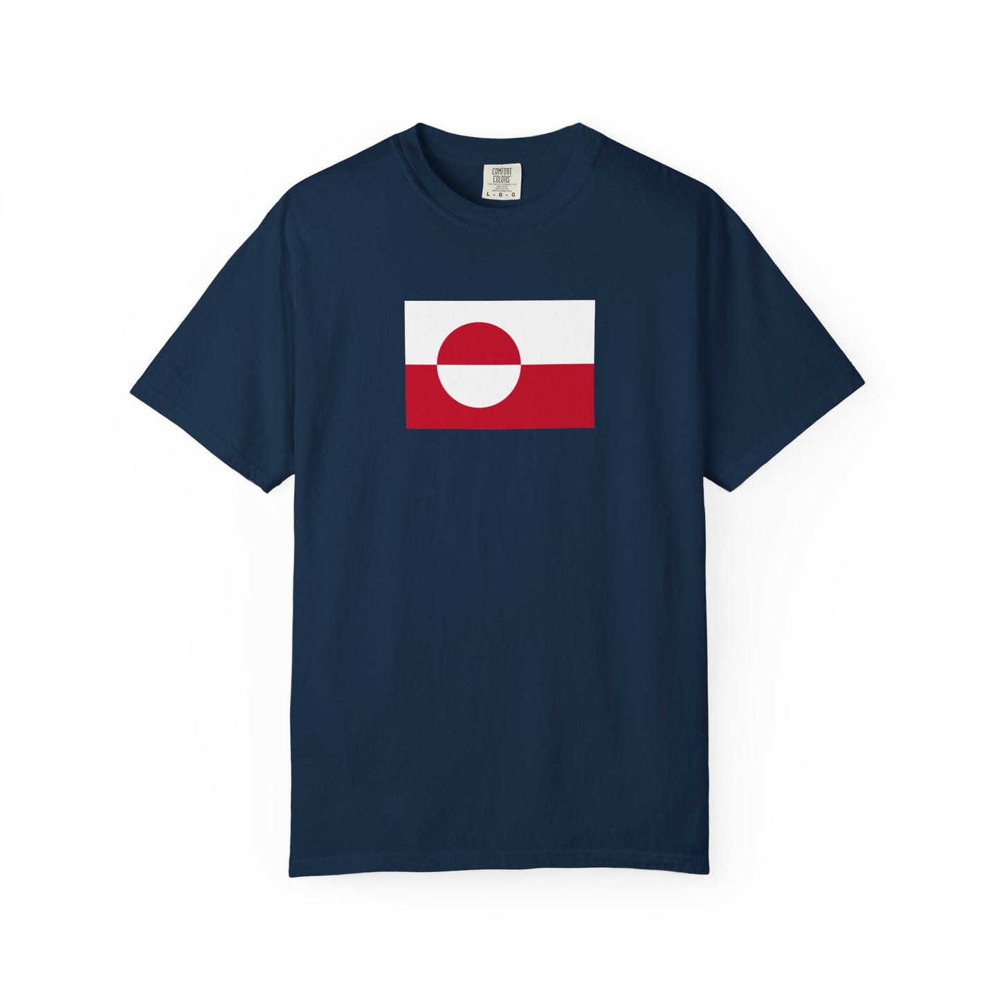 Greenland Flag, Unisex Garment-Dyed T-shirt, Freedom Tee by TokyoBill