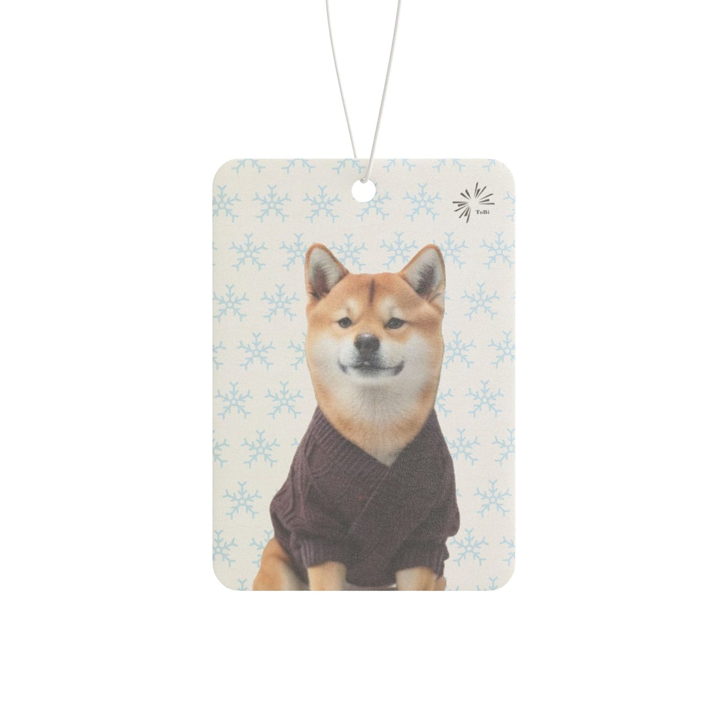 Sweater Dog Car Air Freshener | Cute Shiba Inu Car Décor by TokyoBill