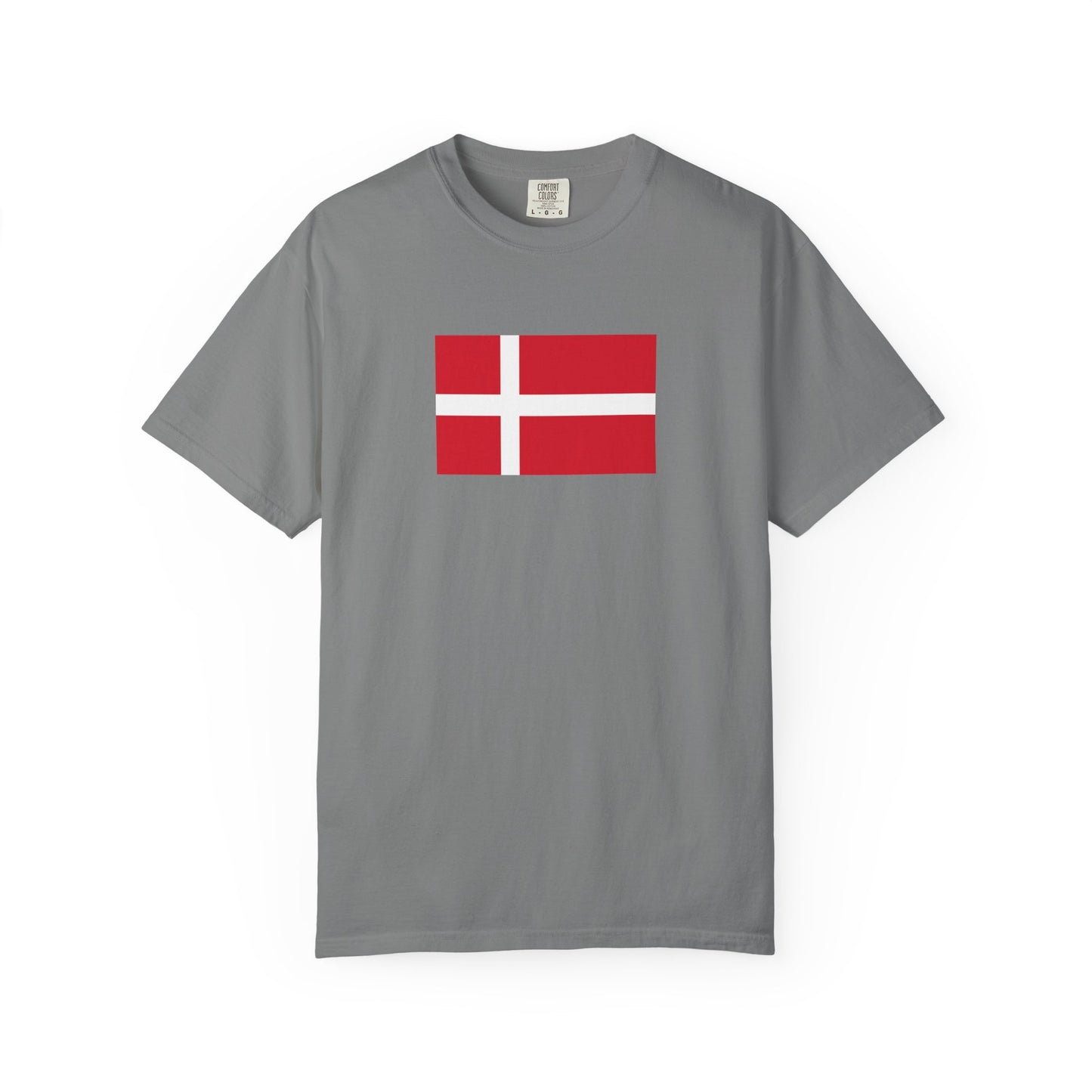 Denmark's Flag, Unisex Garment-Dyed T-shirt, Freedom Tee by TokyoBill