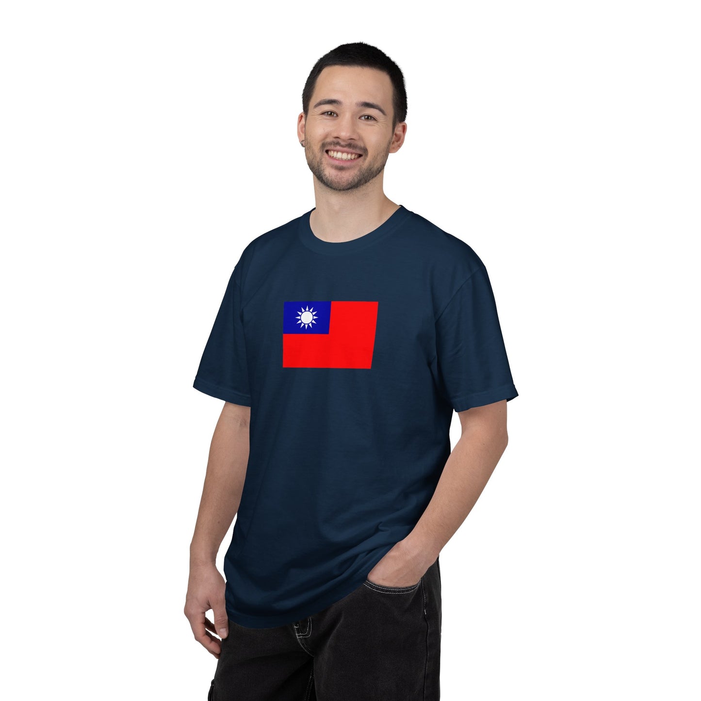 Taiwanese Flag, Unisex Garment-Dyed T-shirt, Taiwan Freedom Tee by TokyoBill