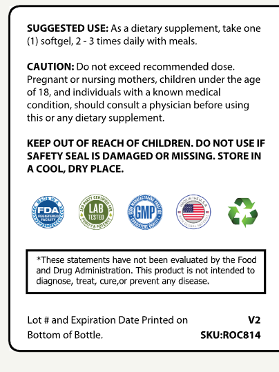Kumoji Omega-3 Fish Oil Softgels – EPA & DHA for Heart Health, Inflammation & Exercise Recovery | 60 Softgels | Lemon Flavor | Non-GMO | GMP Certified