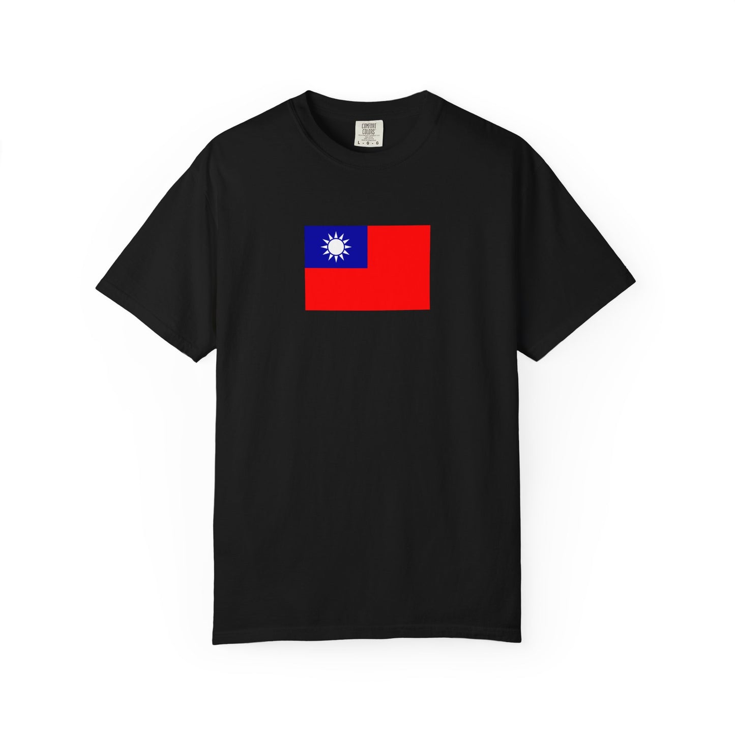 Taiwanese Flag, Unisex Garment-Dyed T-shirt, Taiwan Freedom Tee by TokyoBill
