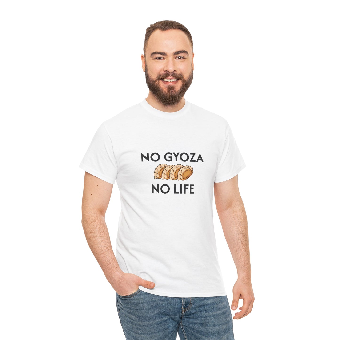 No Gyoza No Life dumplings tee | Funny food shirt