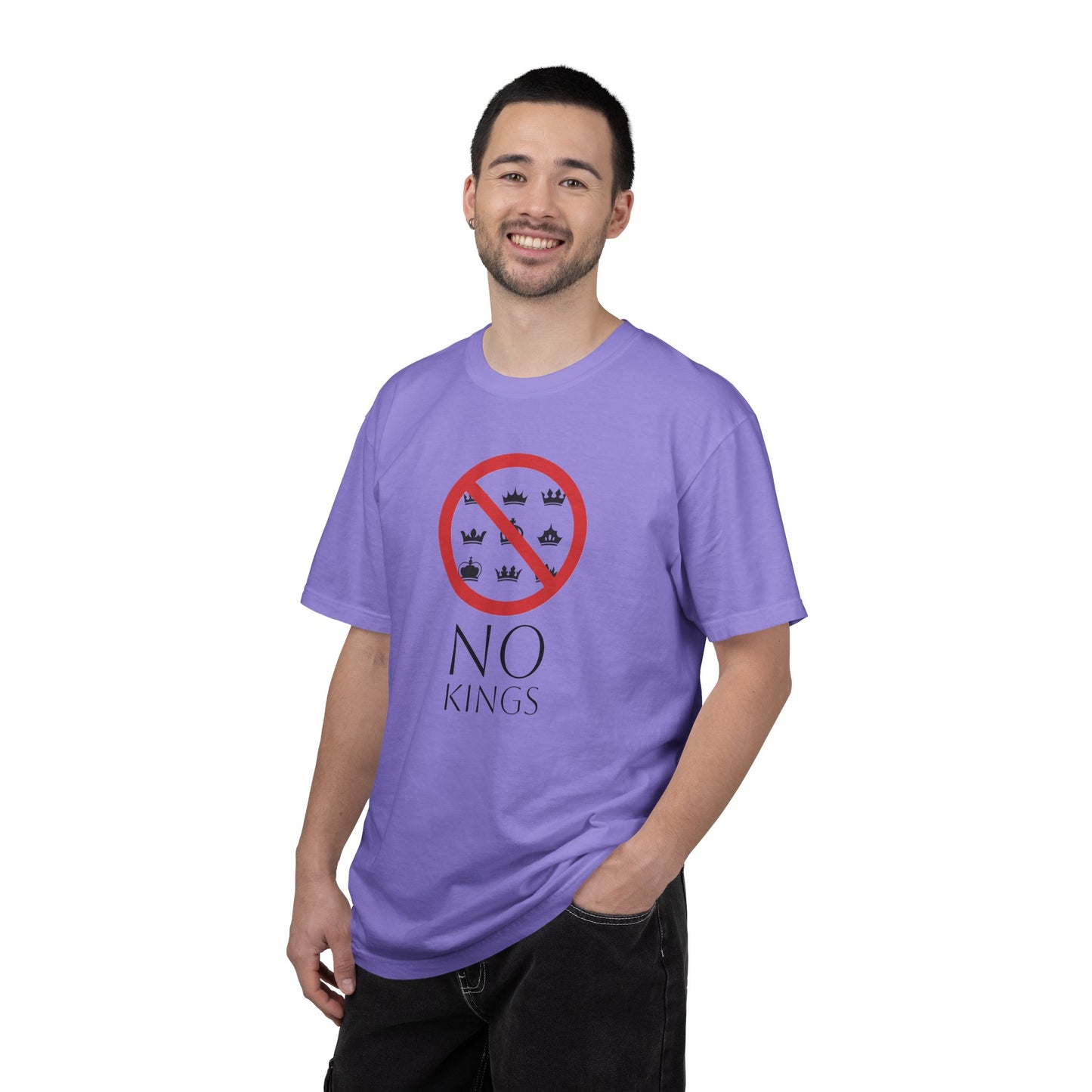No Kings T-Shirt | Anti-Tyranny Democracy Tee | Political Protest Gift | Unisex