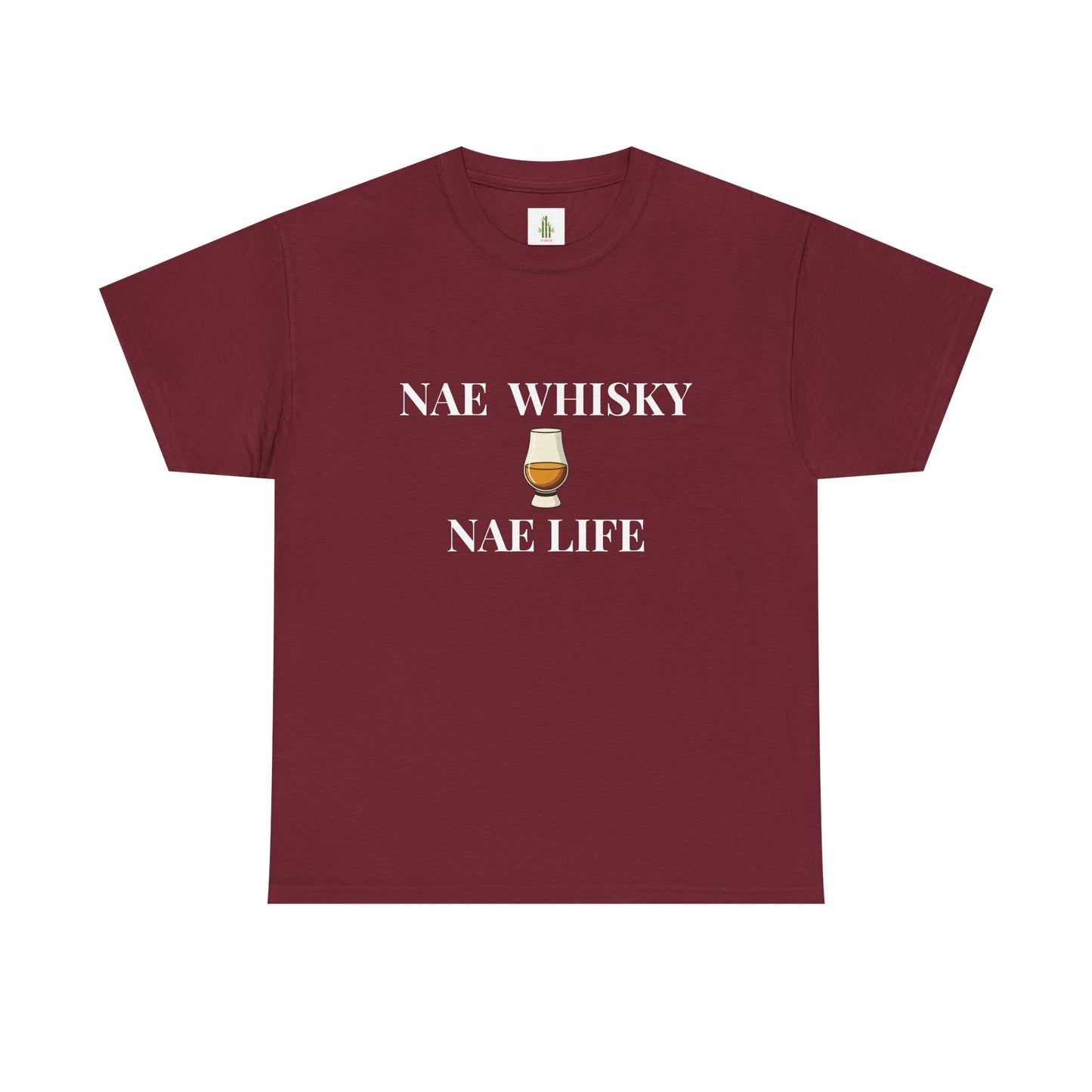 Nae Whisky Nae Life drinking tee | Funny whisky drink shirt