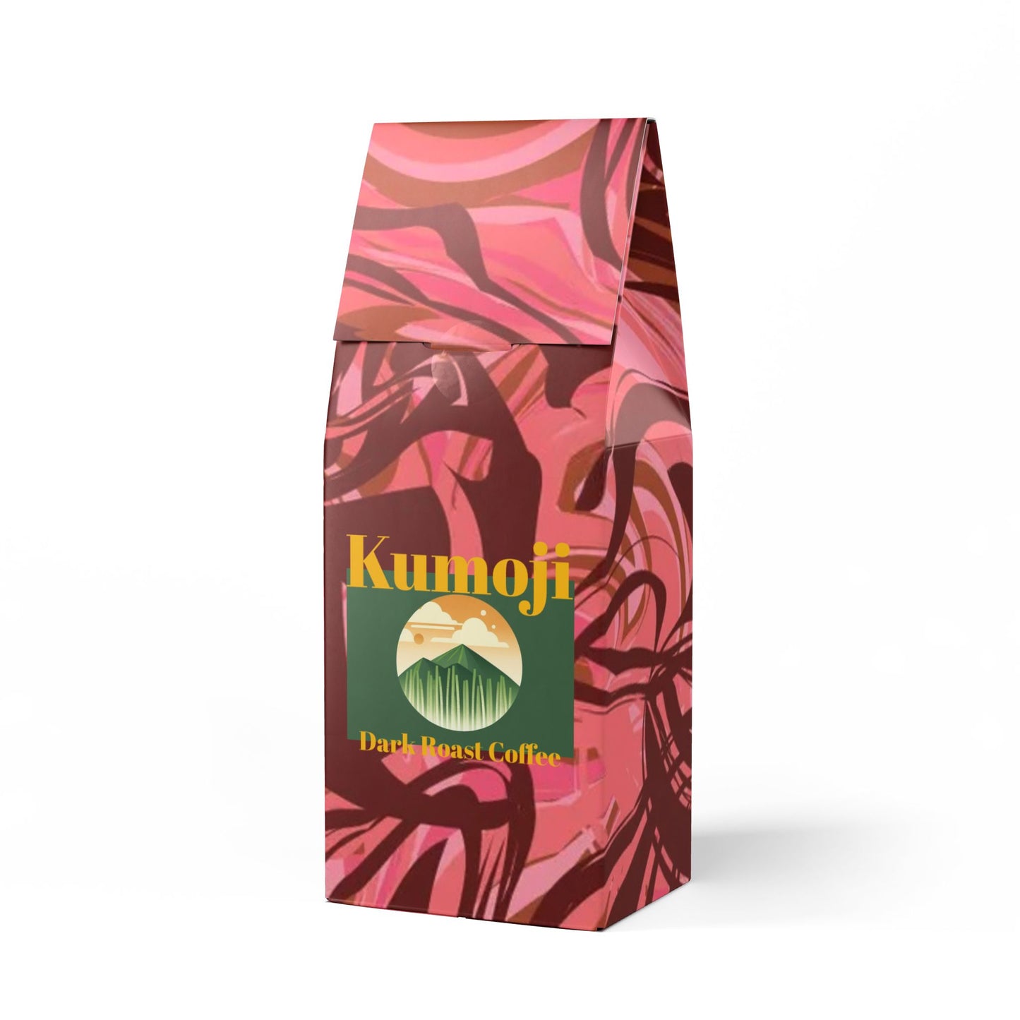 Kumoji Bitterroot Blend – SCA Specialty Grade Dark French Roast Coffee | Cocoa, Toasted Nuts & Bittersweet Chocolate | 12oz | Small Batch Roasted in the USA