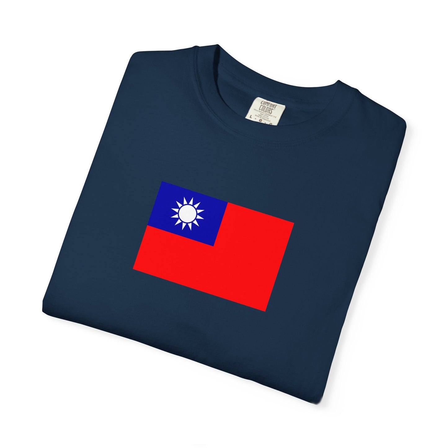 Taiwanese Flag, Unisex Garment-Dyed T-shirt, Taiwan Freedom Tee by TokyoBill