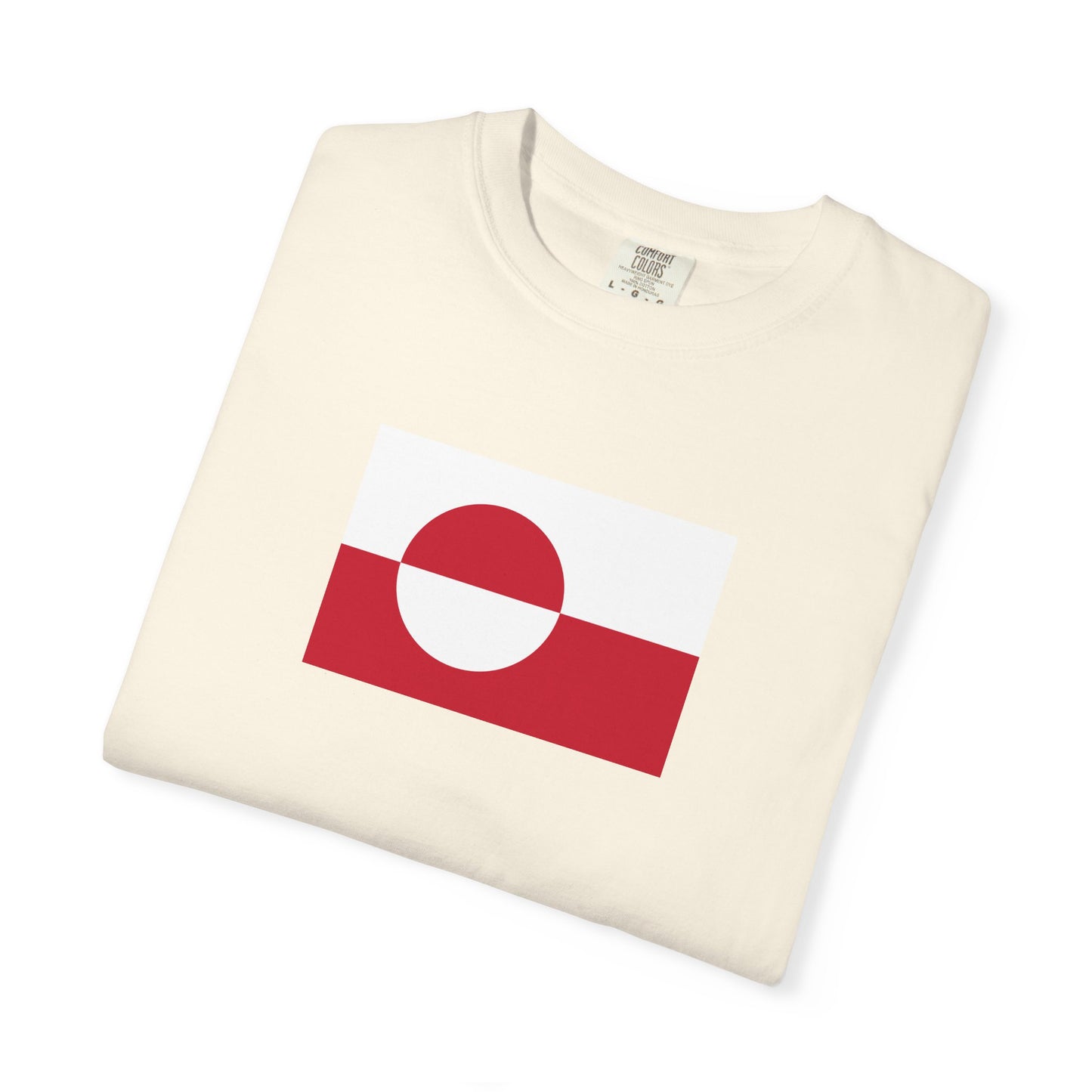 Greenland Flag, Unisex Garment-Dyed T-shirt, Freedom Tee by TokyoBill