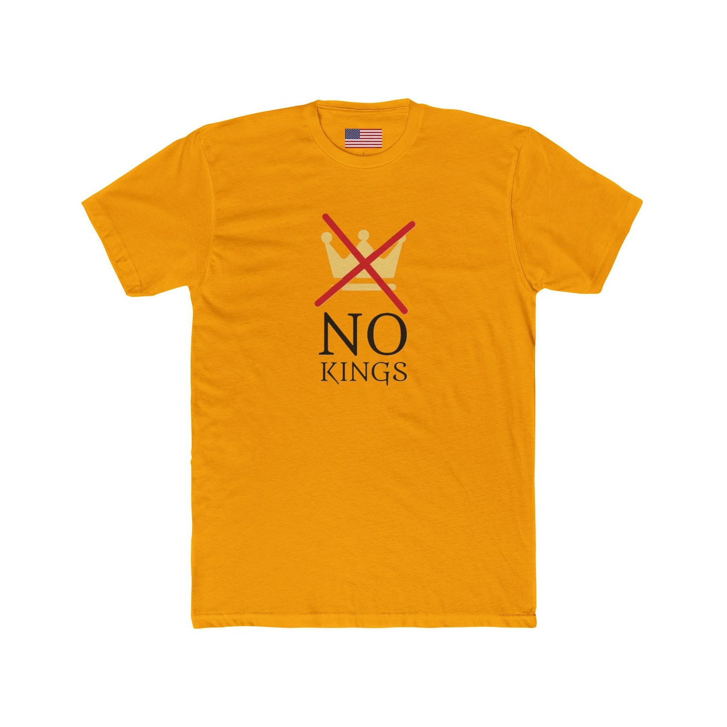 No Kings T-Shirt | Anti-Tyranny Democracy Tee | Political Protest Gift | Unisex