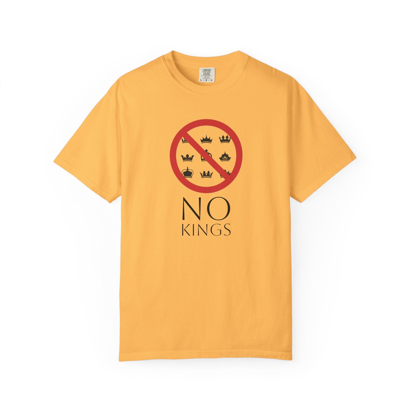No Kings T-Shirt | Anti-Tyranny Democracy Tee | Political Protest Gift | Unisex