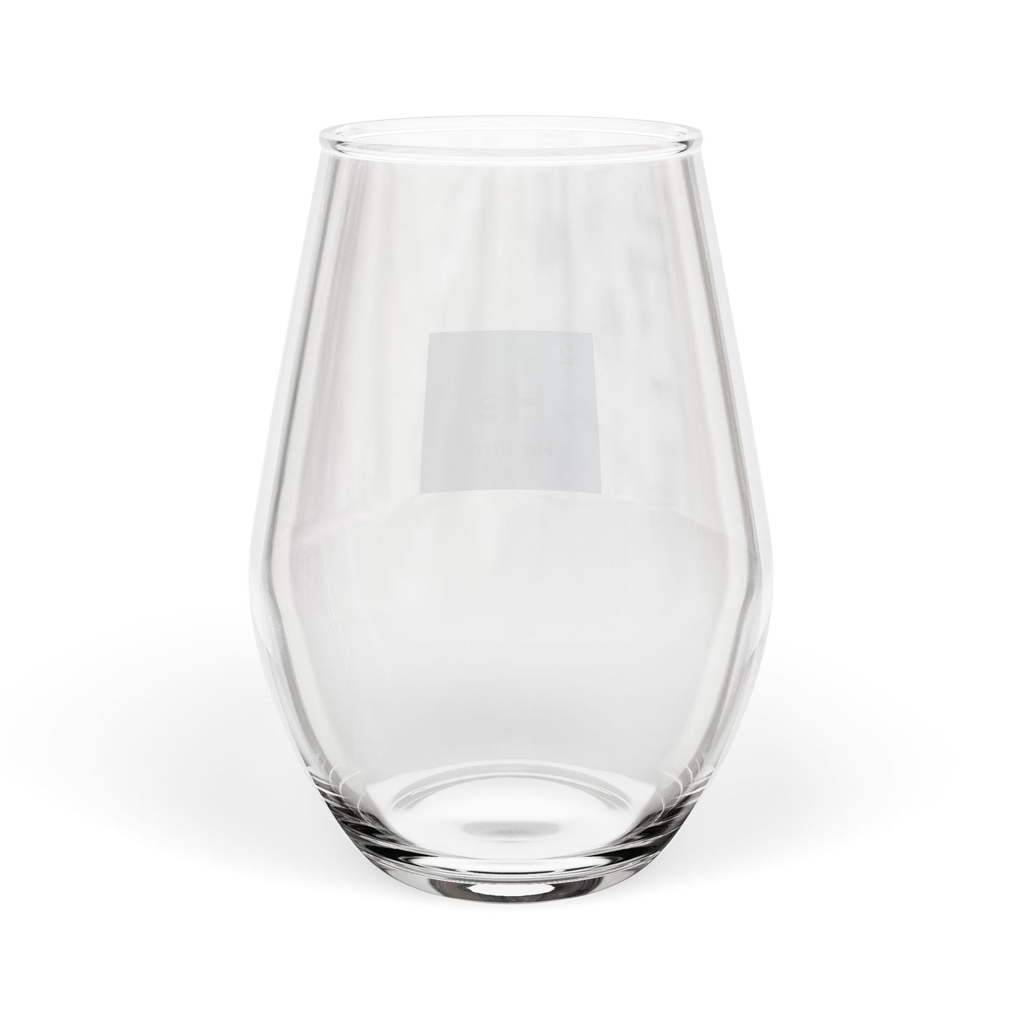 Periodic Table Stemless Wine Glass | Noble Gas Series | Science Gift