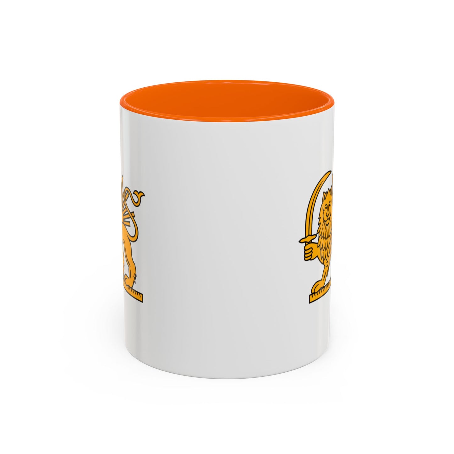 Persian Lion and Sun Mug | Accent Coffee Mug by TokyoBill