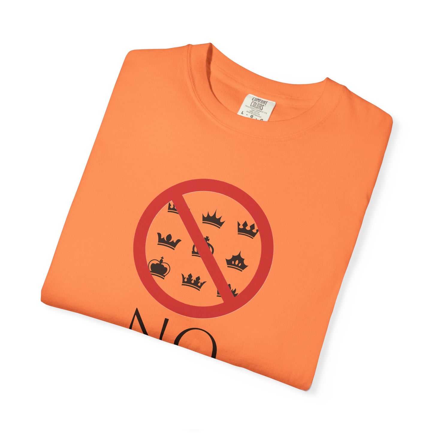 No Kings T-Shirt | Anti-Tyranny Democracy Tee | Political Protest Gift | Unisex