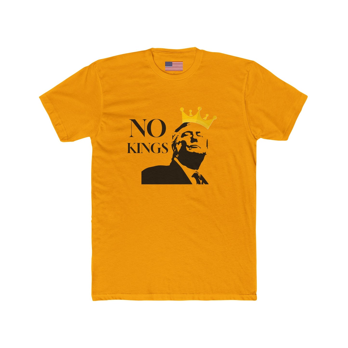 No Kings Donald Trump T-Shirt | Anti-Tyranny Democracy Tee | Political Protest Gift | Unisex