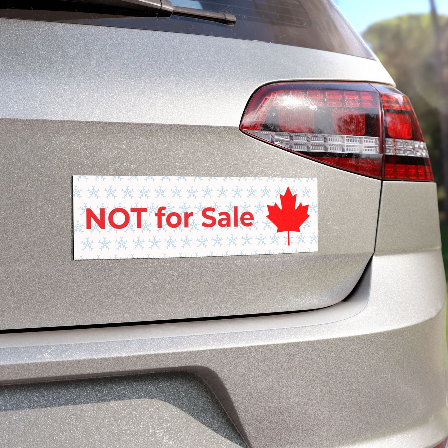 Canada is not a country for sale -- original Car Magnet by TokyoBill