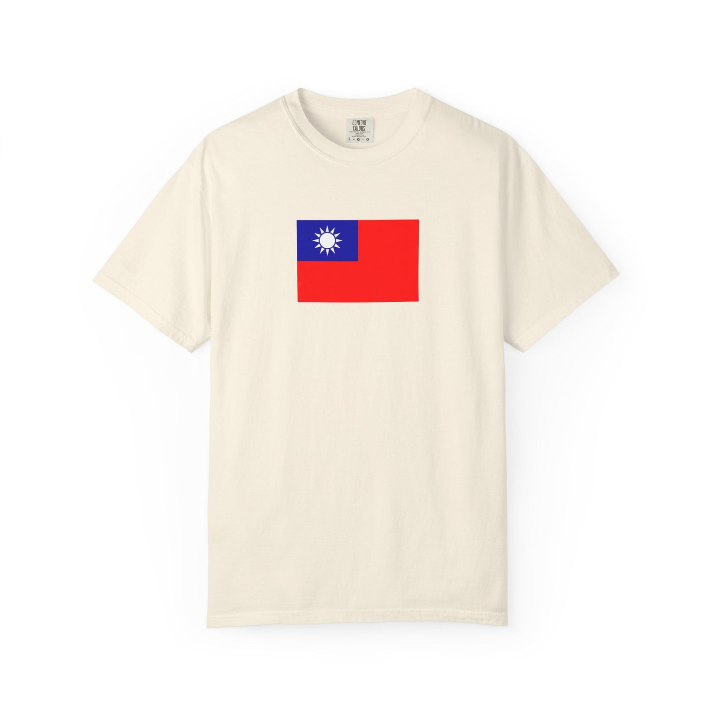 Taiwanese Flag, Unisex Garment-Dyed T-shirt, Taiwan Freedom Tee by TokyoBill