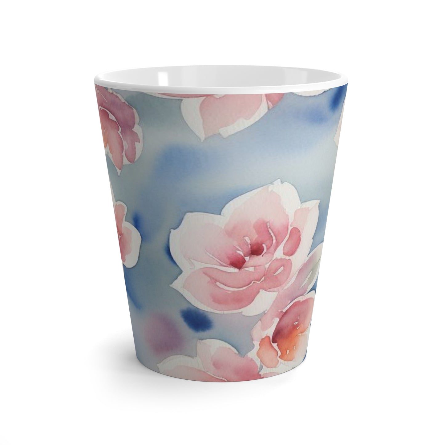 Elegant Floral Latte Mug - Ideal for Tea Lovers, by TokyoBill