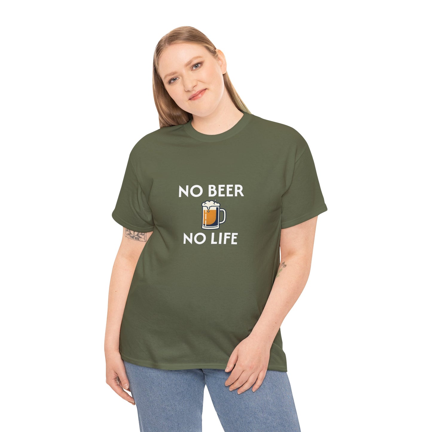 No Beer No Life beer tee | Funny beer shirt