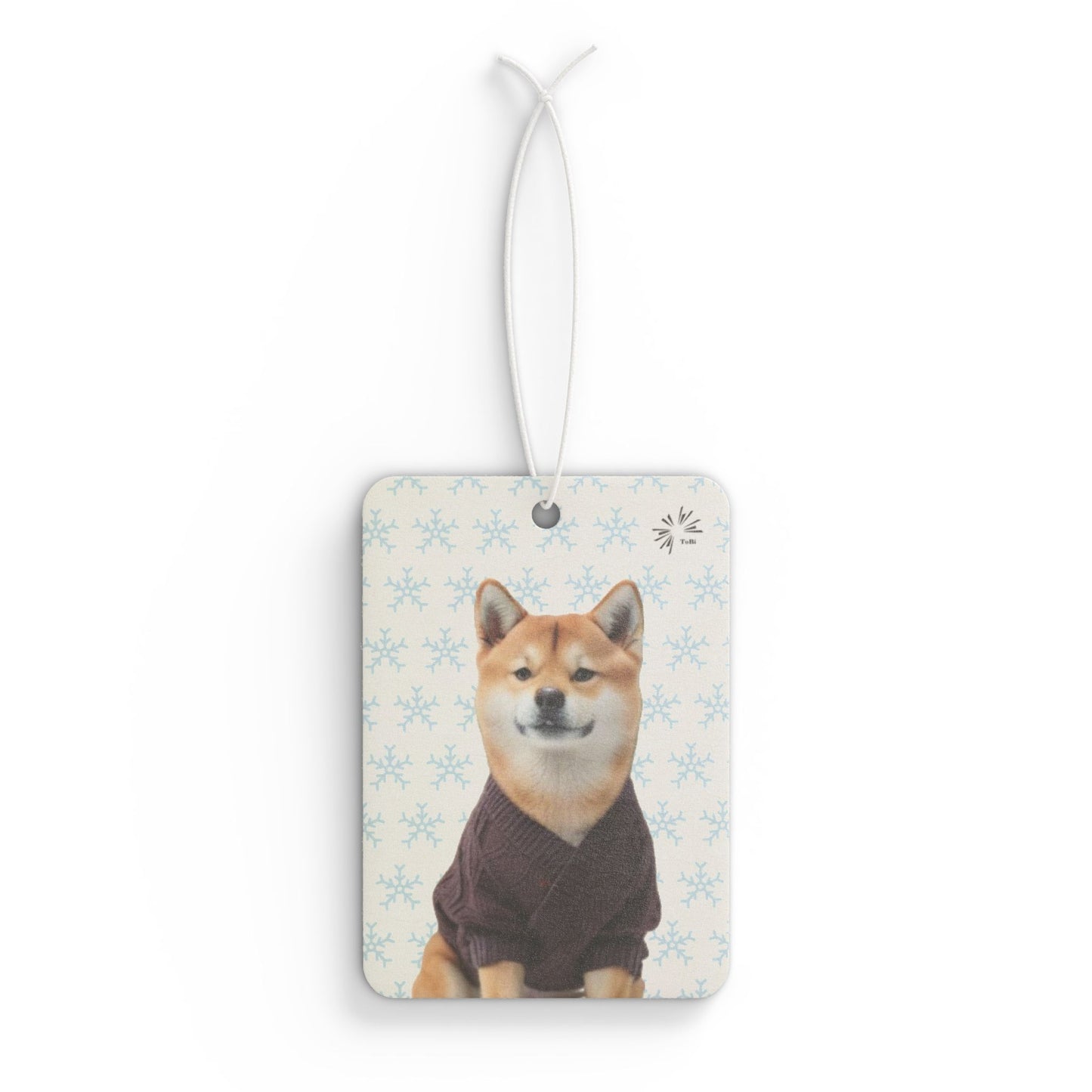 Sweater Dog Car Air Freshener | Cute Shiba Inu Car Décor by TokyoBill