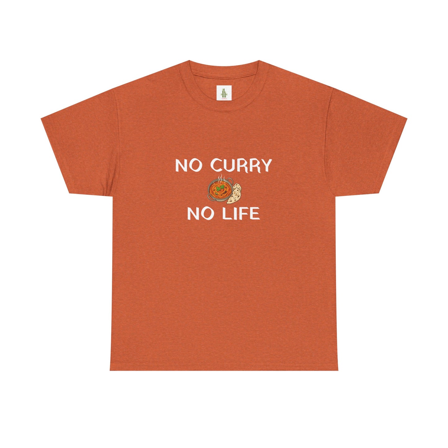 No Curry No Life tee | Funny food T-shirt
