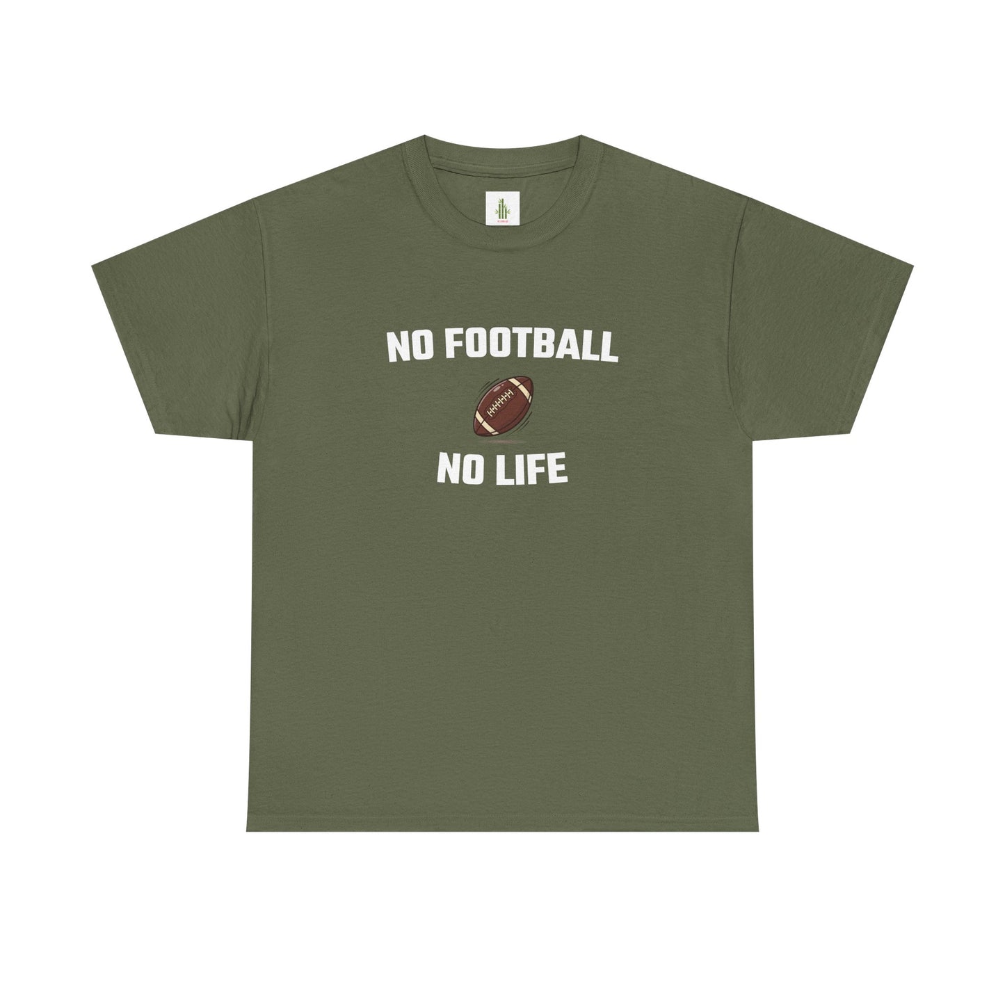 No Football No Life tee | Funny sports T-shirt